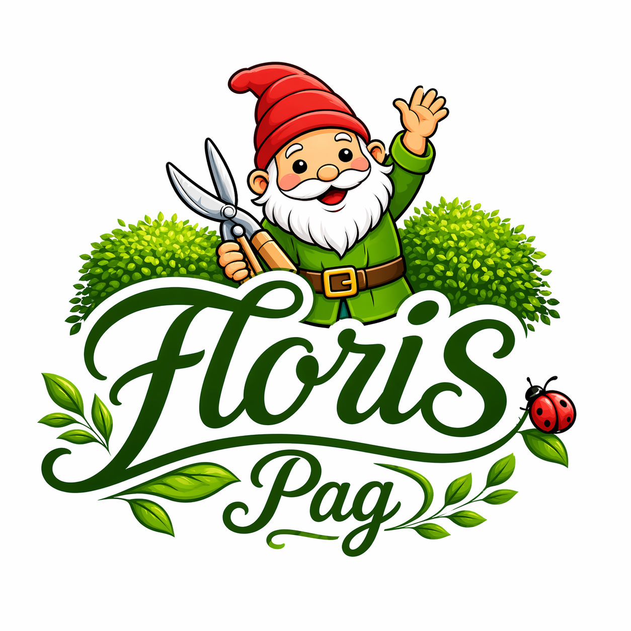 Floris logo obrta za održavanje okućnica i čišćenje